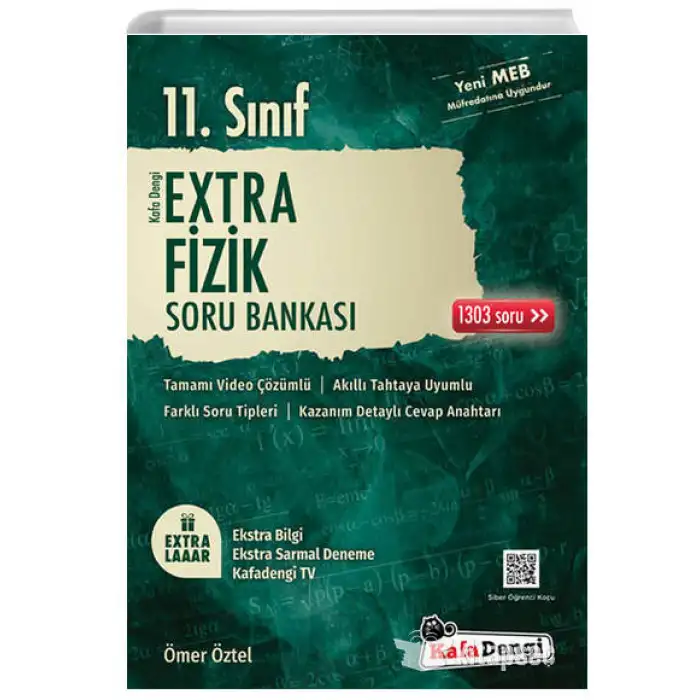 Kafa Dengi Yayınları 11. Sınıf Fizik Extra Soru Bankası