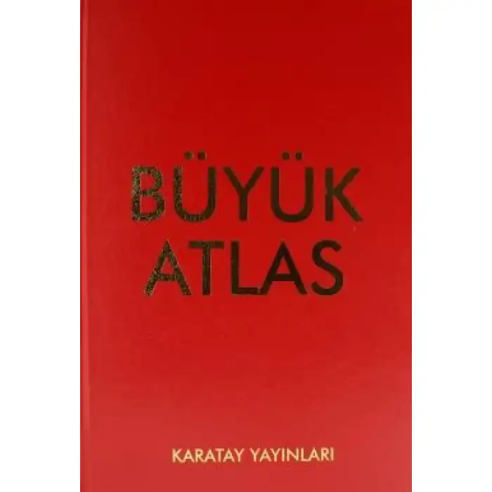 KARATAY BÜYÜK ATLAS CİLTLİ