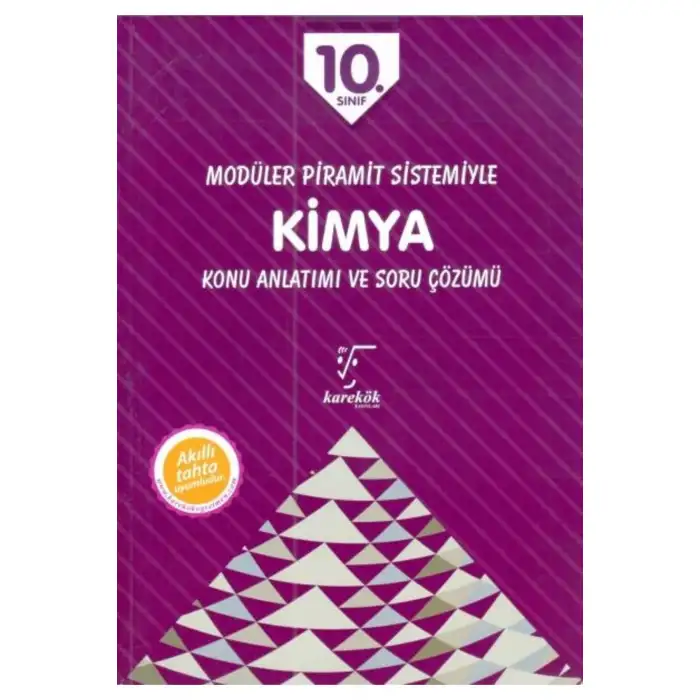 KAREKÖK 10. SINIF KİMYA MPS KONU ANLATIMI VE SORU ÇÖZÜMÜ