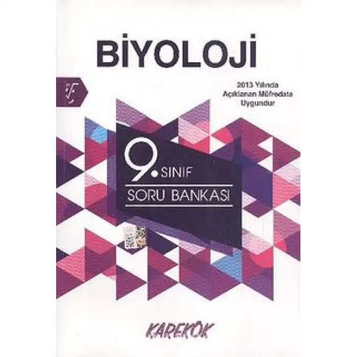 KAREKÖK 9. SINIF BİYOLOJİ SORU BANKASI