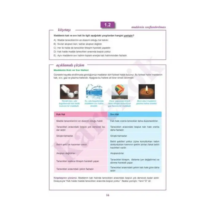 KAREKÖK KİMYA SIFIR