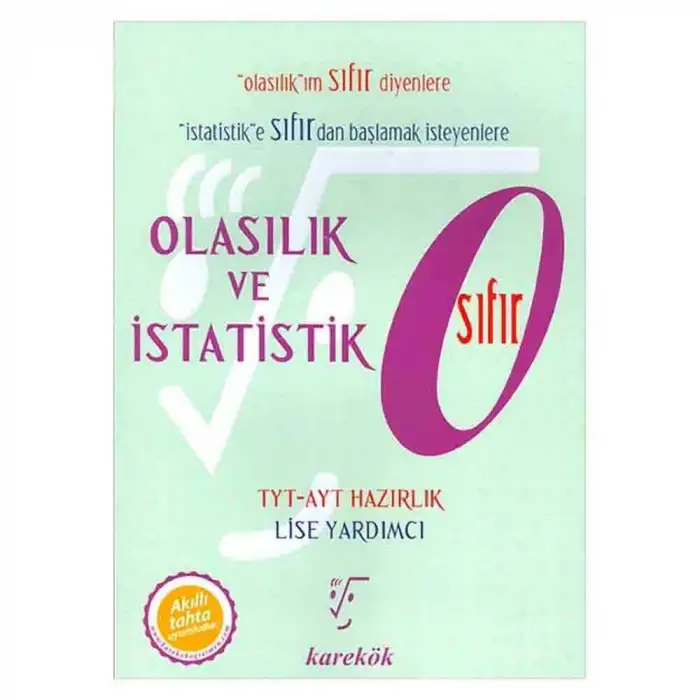 KAREKÖK OLASILIK VE İSTATİSTİK SIFIR
