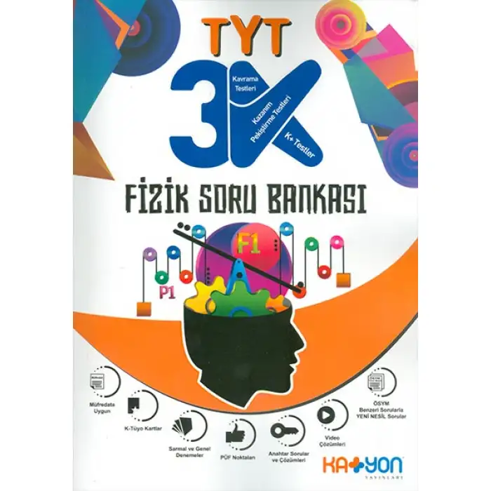 Katyon TYT 3K Fizik Soru Bankası