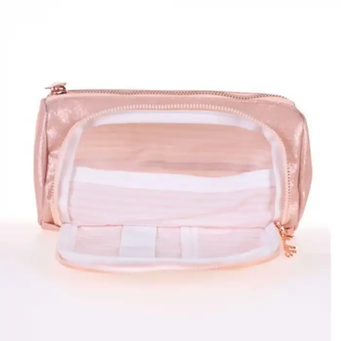 KAUKKO SPARKLE PLUMP KALEM ÇANTASI (SOMON)