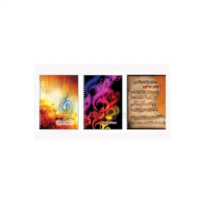 KESKİN A4 40 YP. SPİRALLİ MÜZİK DEFTERİ