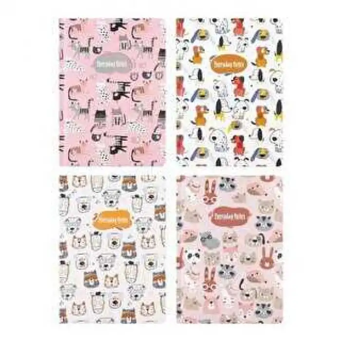 KESKİN DEFTER 14X20 80YP ÇİZG EVERDAY NOTES ANIML
