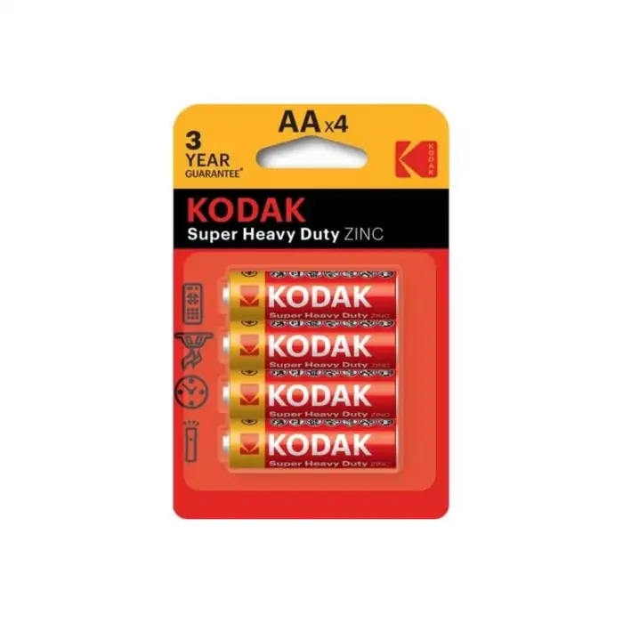 KODAK PİL KALEM ÇİNKO KARBON 4LÜ