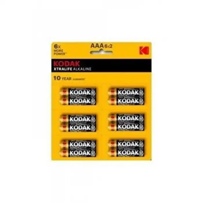 KODAK PİL XTRALİFE 2Lİ İNCE KARTELA 12Lİ (KAA-2/6)