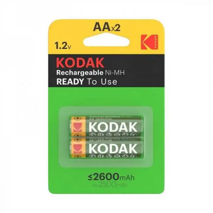 KODAK SARJLI 2Lİ KALEM PİL 2600mAH
