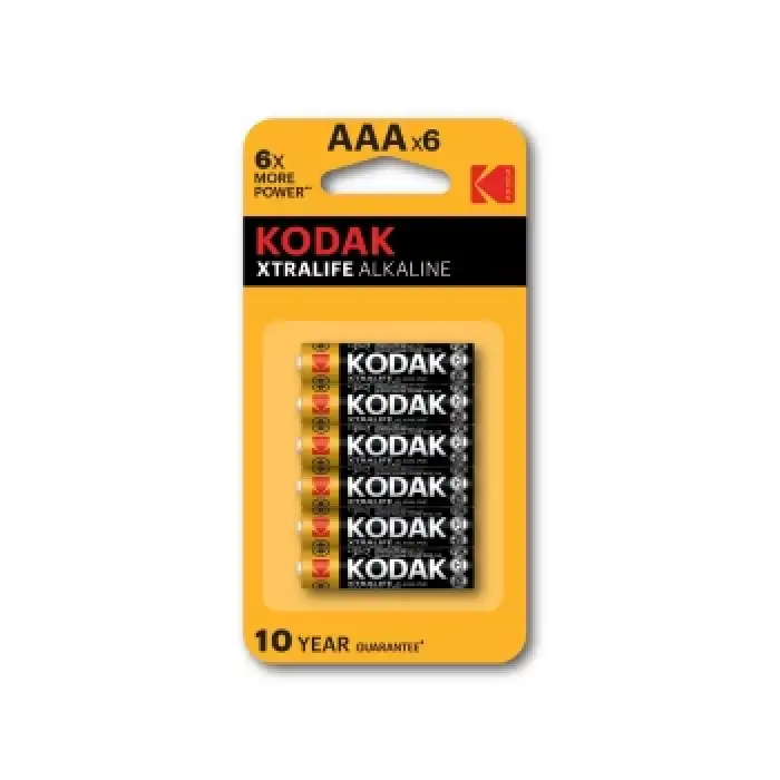 KODAK XTRALİFE ALKALİN 4+2 İNCE PİL