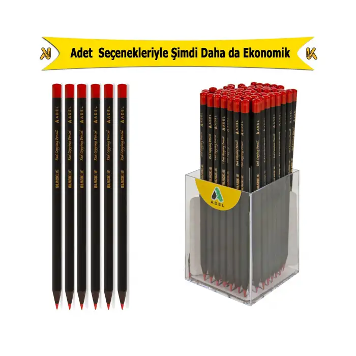 Kopya Kalemı Blacklıne 1419 Kırmızı Adel