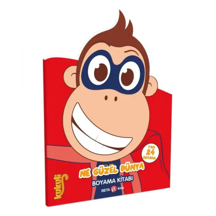 Kukuli- Ne güzel Dünya Boyama Kitabı Beta Kids