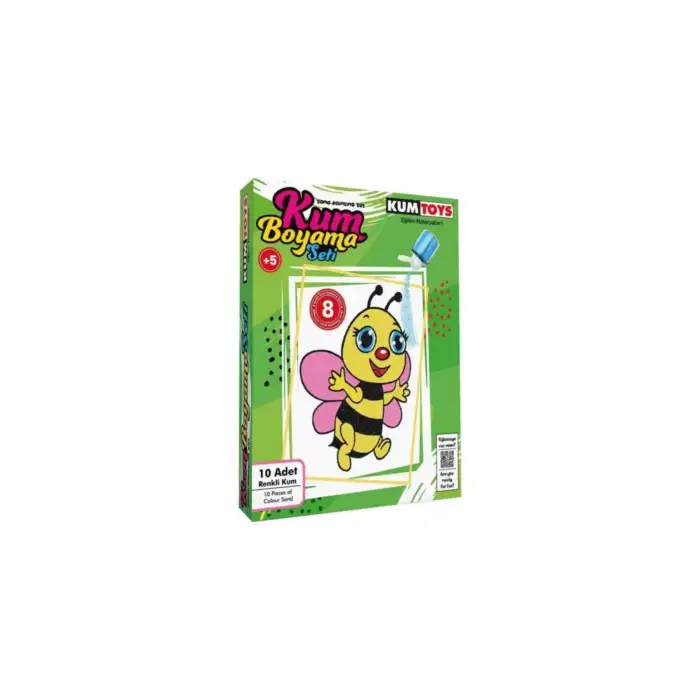 KUMTOYS KUM BOYAMA SETİ 8 Lİ KM5454