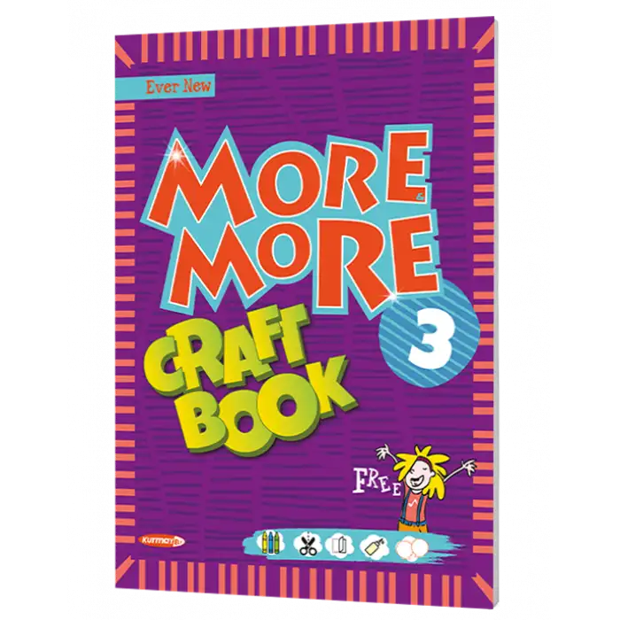 Kurmay Yayınları More and More English 3 Practice Book - Workbook + 5 Hikaye Kitabı + Craft Book Kurmay ELT Yayınları