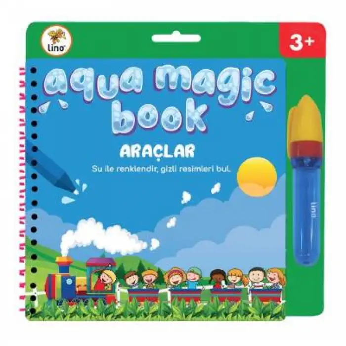 LINO AQUA MAGIC BOOK ARAÇLAR (SİHİRLİ BOYAMA KİTABI)