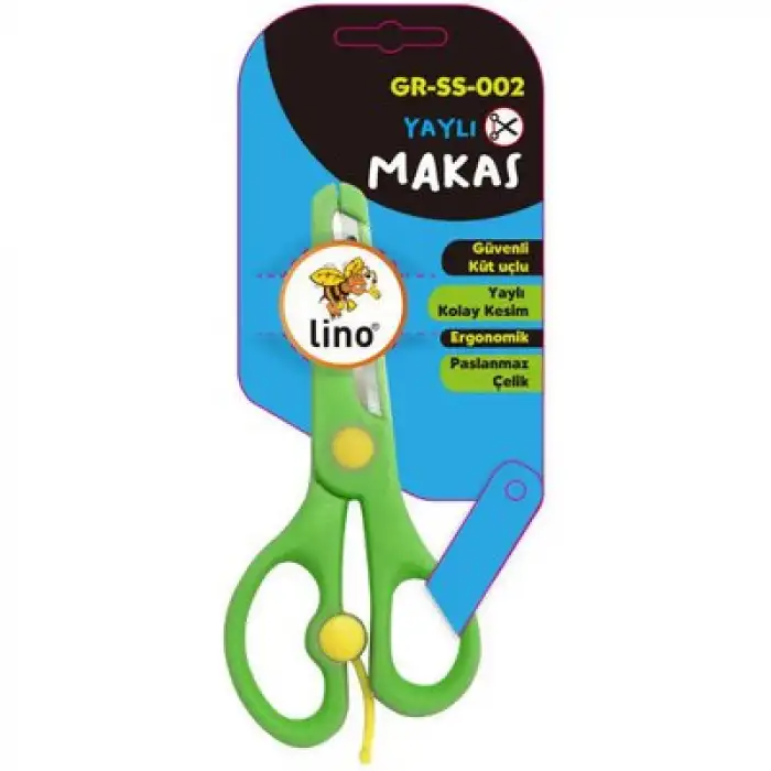 LİNO MAKAS YAYLI BLİSTERLİ