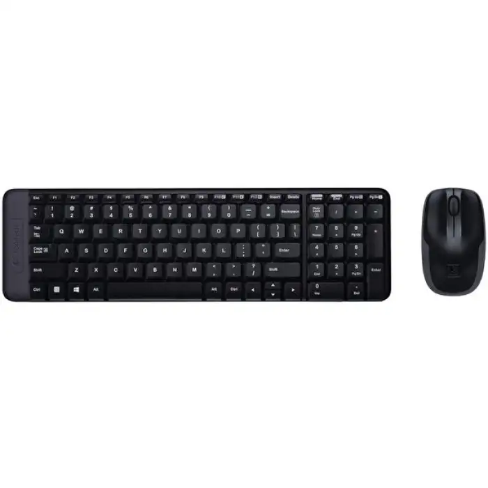 Logitech Usb Q Wireless Klavye Mouse Set Mk220