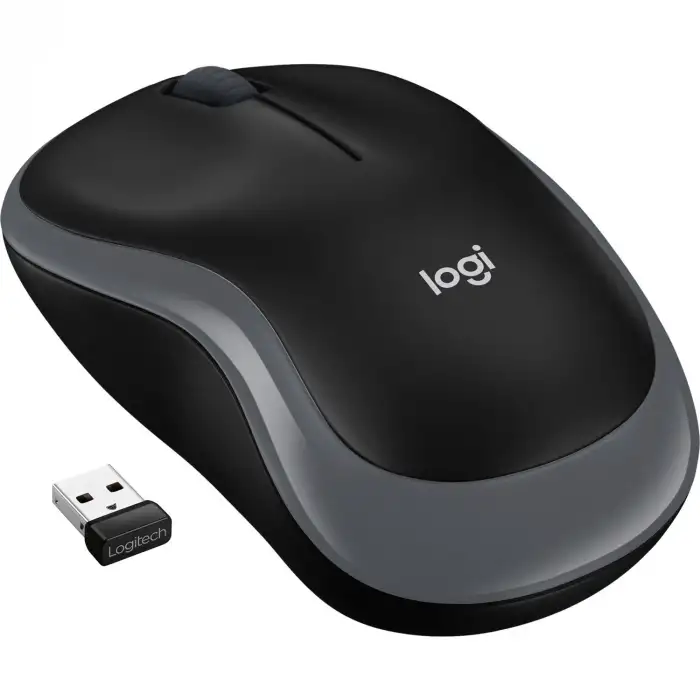 LOGITECH W.LESS M185 1000 DPİ GRİ SİYAH MOUSE