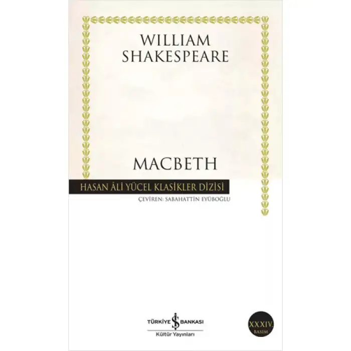 MACBETH - HASAN ALİ YÜCEL KLASİKLERİ