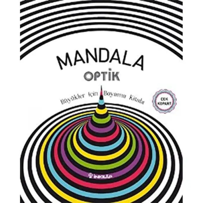 MANDALA OPTİK - BÜYÜKLER İÇİN BOYAMA KİTABI