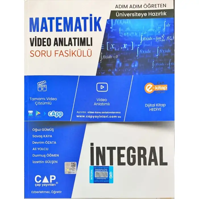 Matematik İntegral Konu Anlatımlı Soru Bankası