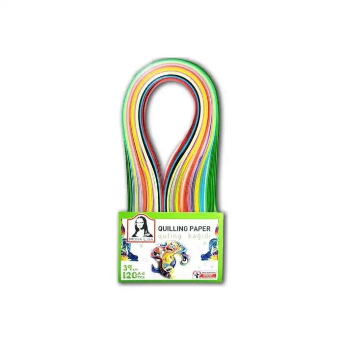 MONA LİSA 39 CM 120 ADET QUILLING KAĞIDI