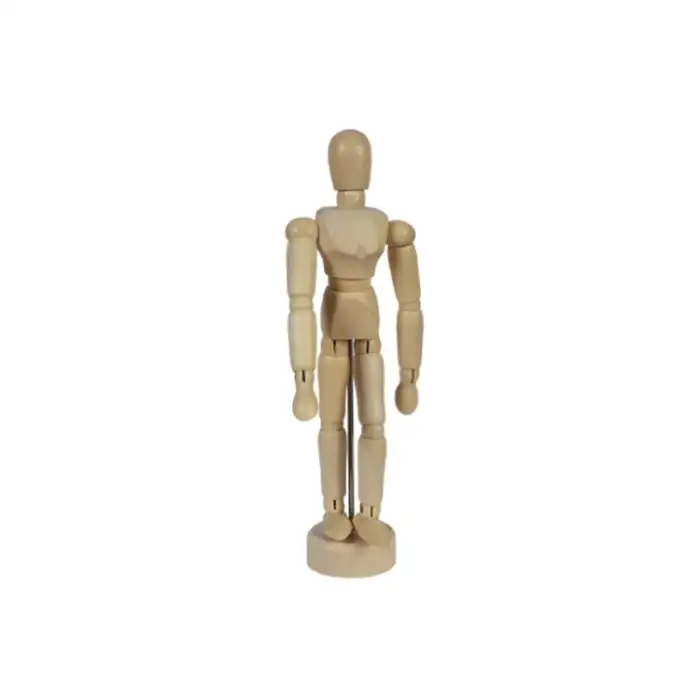 MONA LİSA AHŞAP MANKEN 14 CM