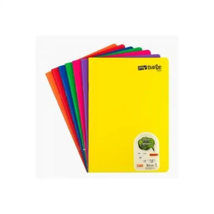 MYNOTE TEXT PASTEL DEFTER PP KAPAK TEL DİKİŞLİ A4 80 YP ÇİZGİLİ