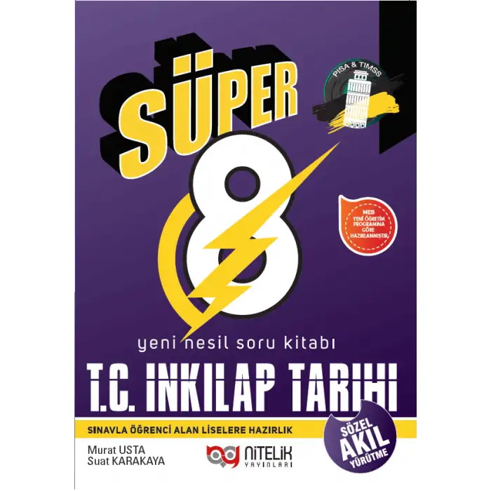 NİTELİK 8. SINIF SÜPER T.C.İNKILAP TARİHİ VE ATATÜRKÇÜLÜK SORU BANKASI