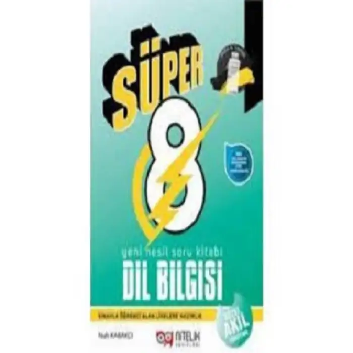NİTELİK 8.SINIF YENİ NESİL SÜPER DİL BİLGİSİ SORU KİTABI