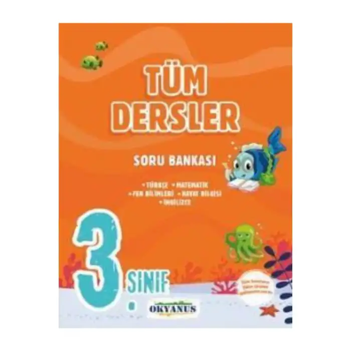 OKYANUS 3. Sınıf Tüm Dersler Soru Bankası Okyanus Yayınları