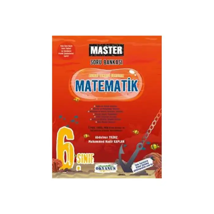 OKYANUS 6.SINIF MASTER MATEMATİK SORU BANKASI