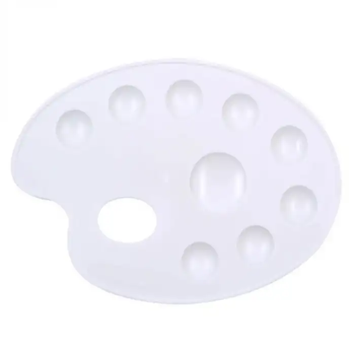 OPS RESİM PALETİ (RP 109) BEYAZ GODELİ 19CM