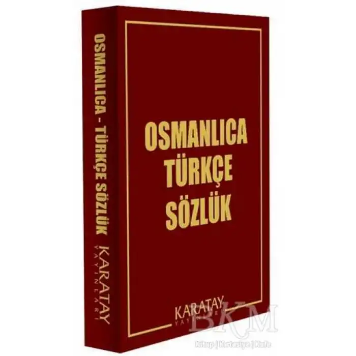 OSMANLI SÖZLÜK  KARATAY