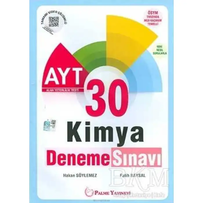PALME AYT KİMYA DENEMESİ