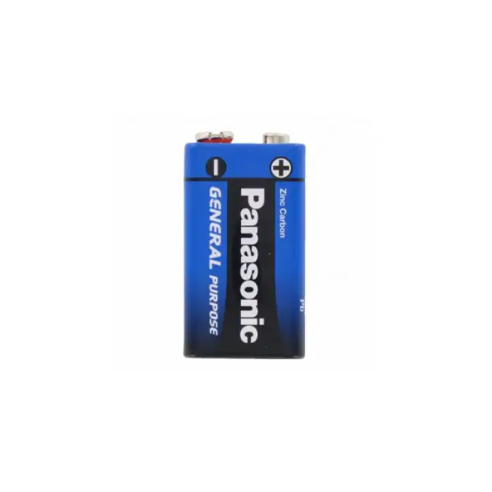 PANASONİC 9V MANGANEZ PİL