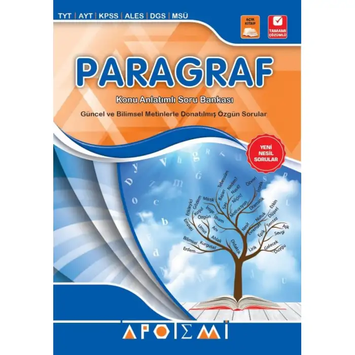 Paragraf Konu Anlatımlı Soru Bankası Apotemi Yayınları