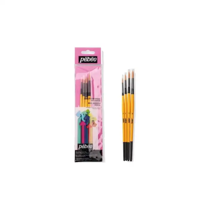 PEBEO FIRÇA SETİ SULUBOYA 4 LÜ SET-1