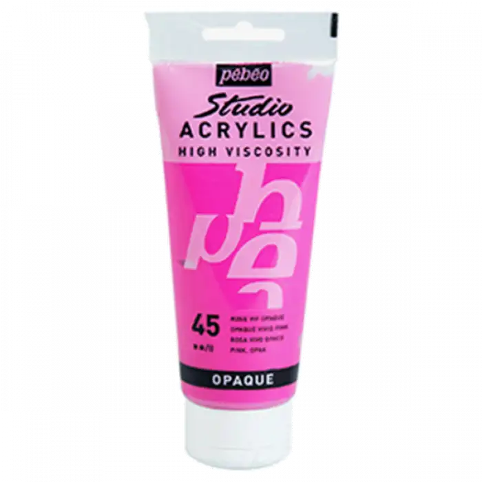 PEBEO STUDIO AKRİLİK BOYA 100 ML CANLI PEMBE