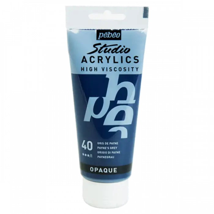 PEBEO STUDIO AKRİLİK BOYA 100 ML PAYNES GREY