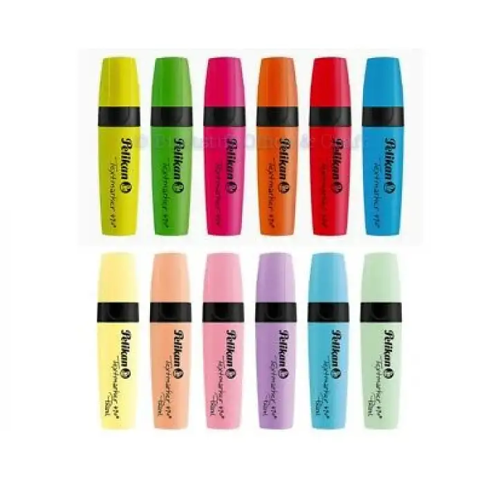 PELİKAN 490 İŞARETLEME KALEMİ SARI