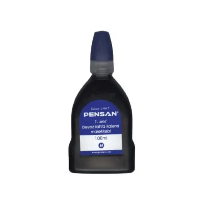 PENSAN 4009 MAVİ TAHTA KALEM MÜREKKEBİ 100 ML