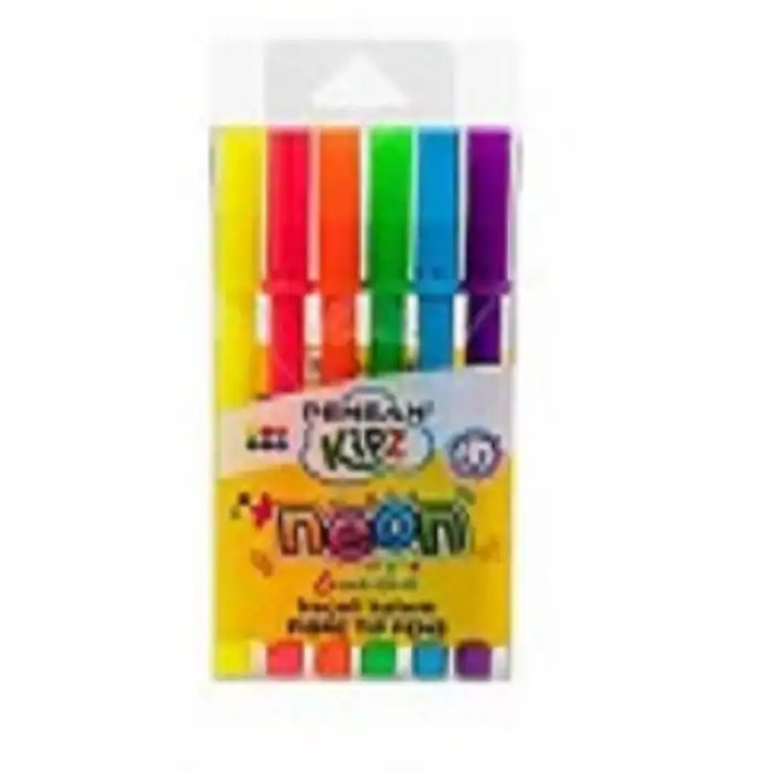 PENSAN KIDZ KEÇELİ KALEM NEON 6 LI