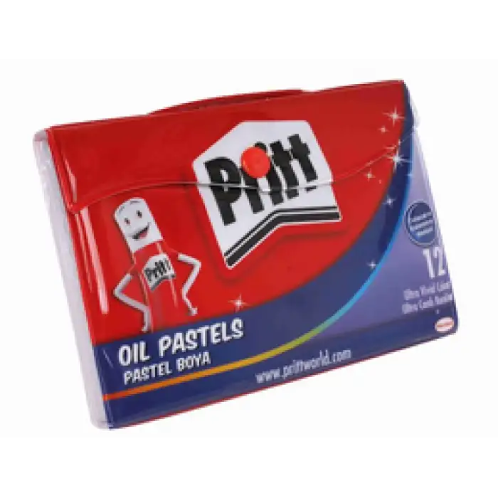 PRITT 12 Lİ PASTEL BOYA ÇANTALI