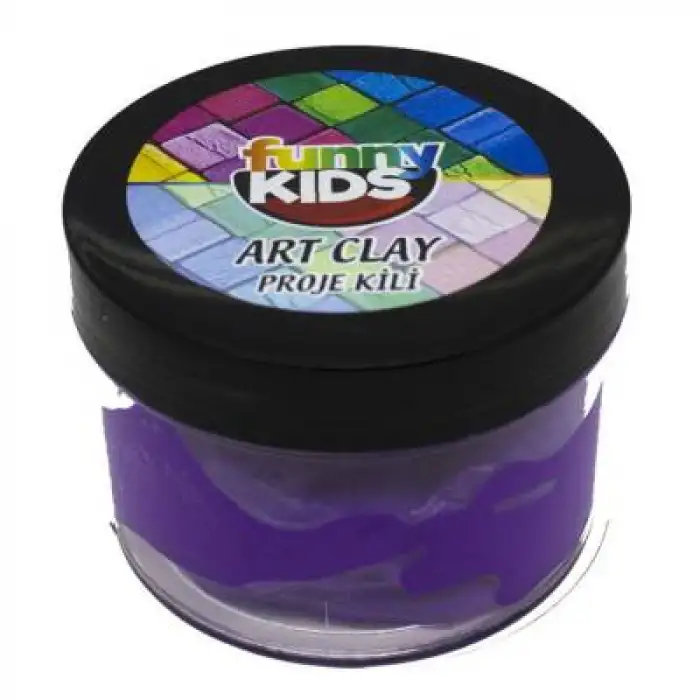 RİCH FUNNY KIDS SANAT KİLİ MOR