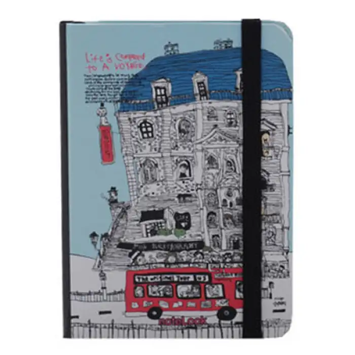 SCRIKSS AVRUPA KENTLERİ LONDRA A6 ÇİZGİLİ NOT DEFTERİ