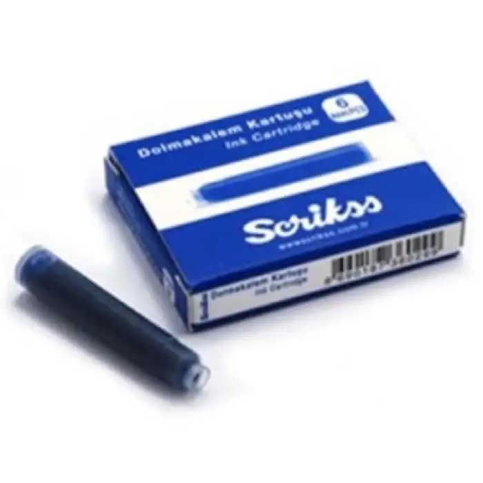 SCRIKSS DOLMAKALEM KARTUŞU MAVİ 6LI