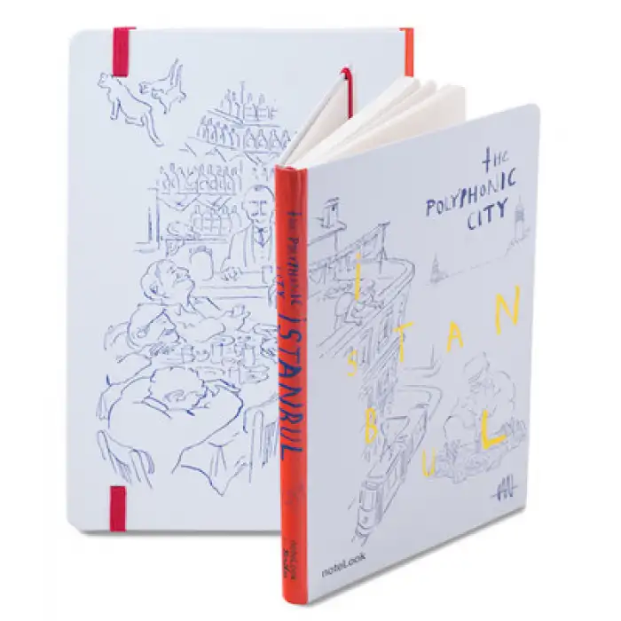 SCRIKSS İSTANBUL AYAKABI BOYACISI A6 ÇİZGİSİZ NOT DEFTERİ