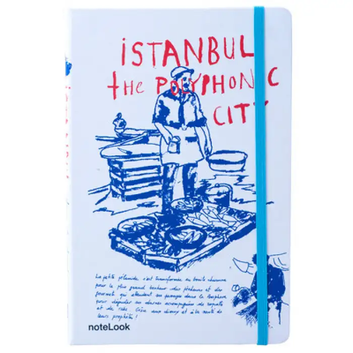 SCRIKSS İSTANBUL BALIKÇI A6 ÇİZGİSİZ NOT DEFTERİ