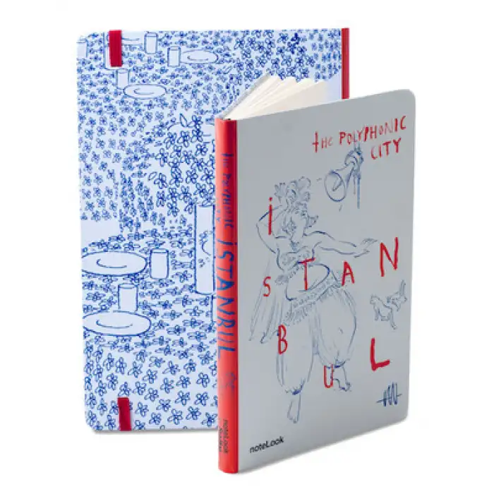 SCRIKSS İSTANBUL DANSÖZ A5  ÇİZGİSİZ NOT DEFTERİ